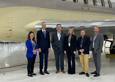 Bombardier Defense Challenger 650.