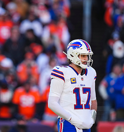 Buffalo Bills quarterback Josh Allen